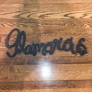 “Glamorous” Wall Decal